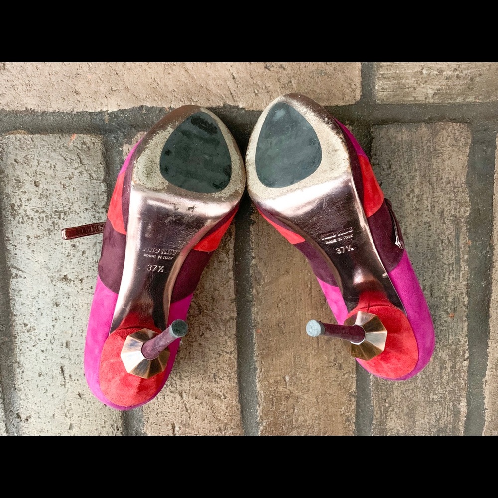 Miu Miu Color Block Pumps - image 4